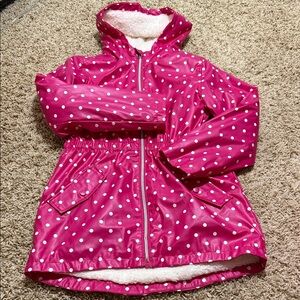 Pink Polka Dot Kids Jacket